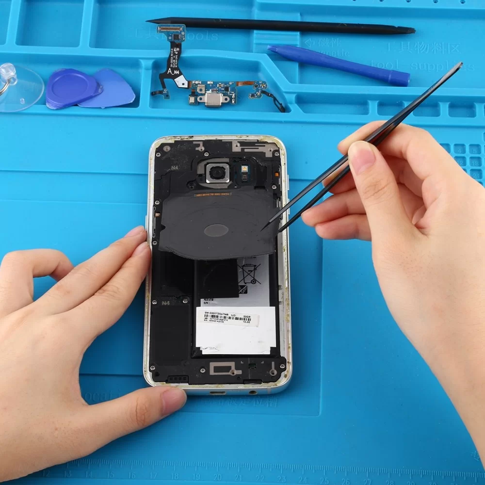Picture of QIANLI iNeeZy Mobile Phone Repair Tool Stainless Steel Manual Tweezer